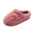 thumbnail image 3 of IEMIEMIEM Slippers for Women Orthopedic Soft Slippers Cute Fuzzy Slipper Memory Foam House Shoes Indoor Outdoor Winter 6-6.5 wide, 3 of 5