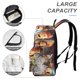 thumbnail image 4 of Max y los Caballeros de la Noche-theme Backpack, Campus style schoolbag Bookbag with Adjustable Shoulder Straps And Large Zip Compartment, Unisex Travel Bags.42x30x15cm, 4 of 6
