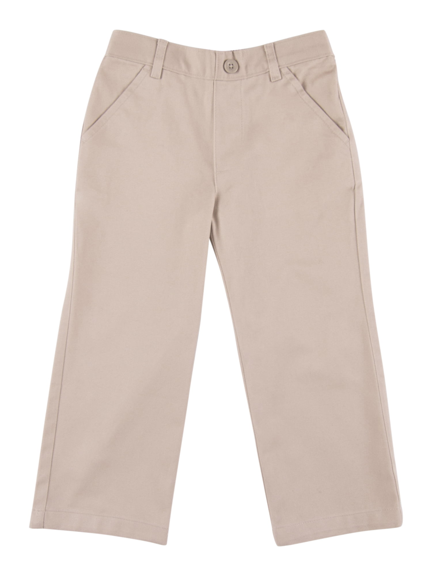 George Toddler Boy or Girl Unisex School Uniform Flat Front Pants ...