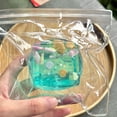 thumbnail image 2 of Cubo 3D para apretar, juguete para aliviar el estrés y la ansiedad, concha de océano transparente, juguete sensorial, cubo de TPR suave y portátil, juguete para apretar, recuerdos de fiesta, 2 of 8