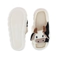 thumbnail image 3 of CTM  Cow Slide Slippers (Women), 3 of 5