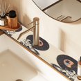 thumbnail image 2 of Yayeee Faucet Mat for Kitchen Sink 14.7" Diatomite Long Splash Guard Pad, Space Record, 2 of 7