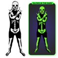thumbnail image 2 of Morphsuits - Disfraz infantil de esqueleto que brilla en la oscuridad para Halloween - Talla pequeña, 2 of 3