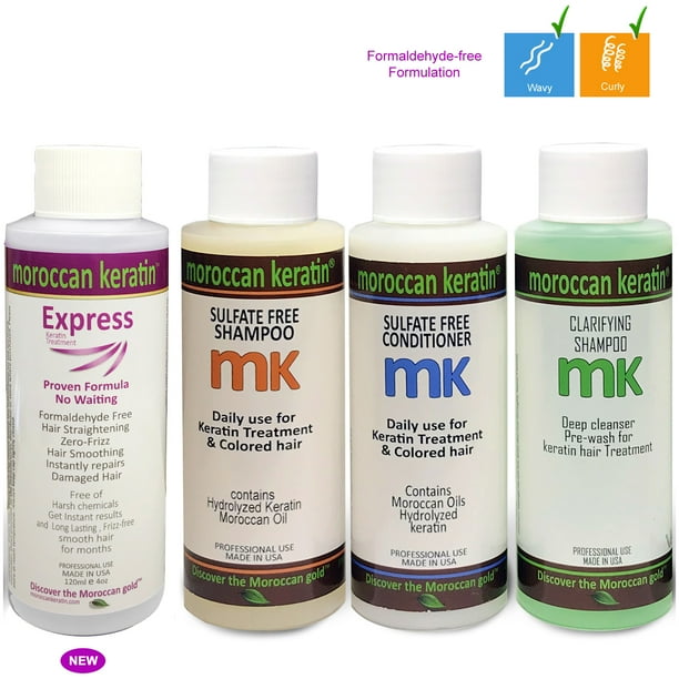 Moroccan Keratin FormaldehydeFree Express Smoothing Straightening Hair