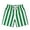 P-Green, variant on Boys Shorts Two Tone Stripe Print Sportswear Lightweight Summer Athletic Bottoms Blue 9-10 Years