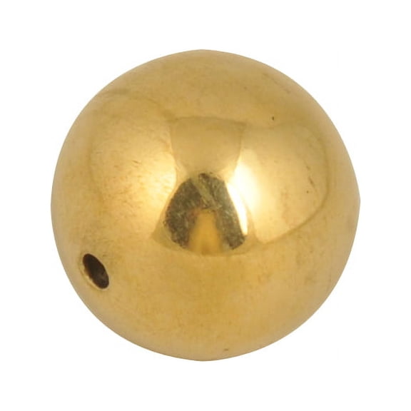 Eisco Labs 1" Drilled Brass Ball - Pendulum Demonstrations