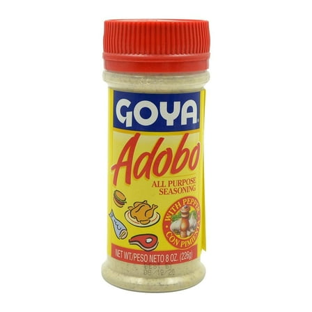 Goya Adobo Seasoning with Pepper 8oz (Pack of 20)