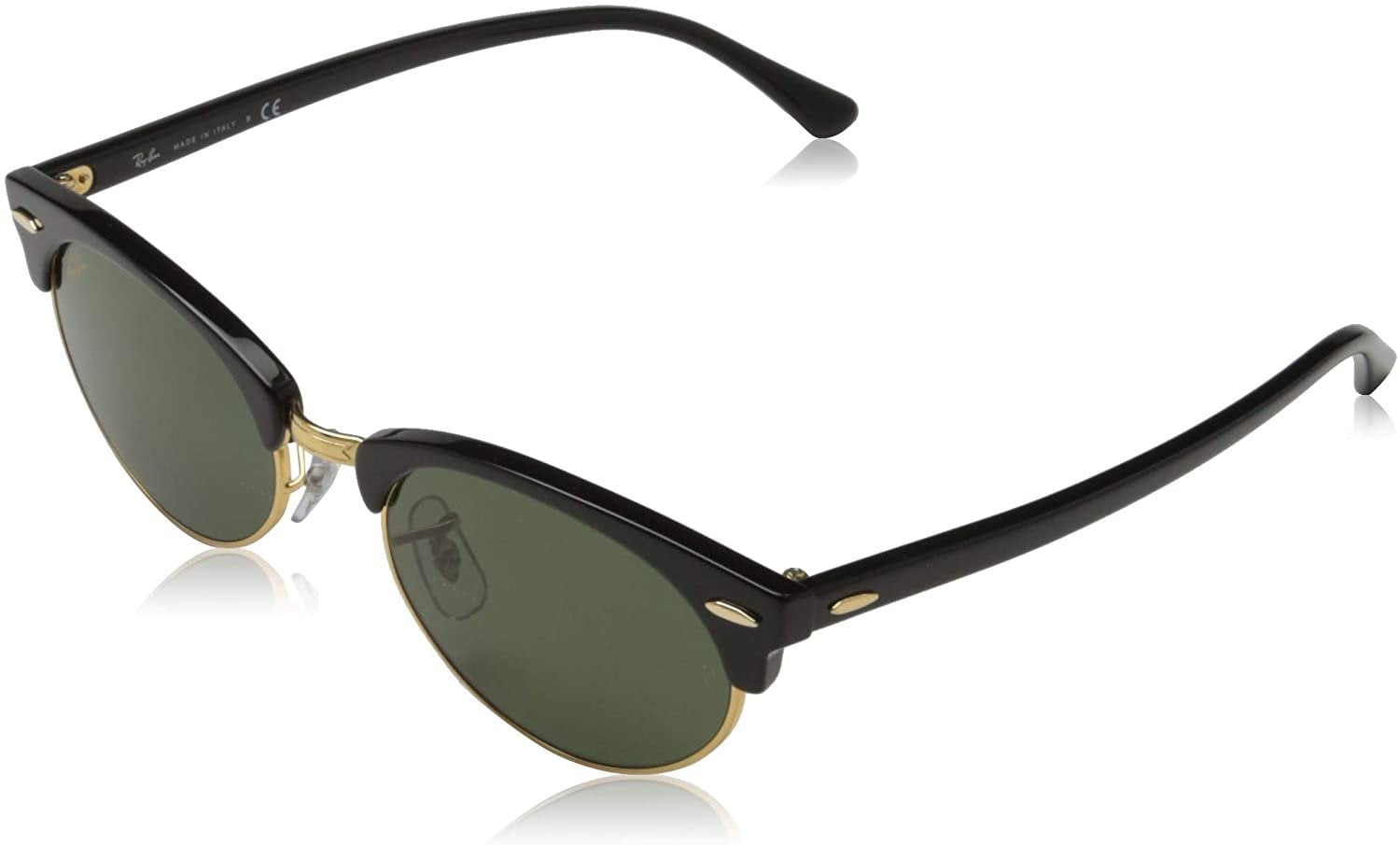 Ray Ban Unisex Rb3716 Clubmaster Metal Sunglasses 51mm Walmart Com