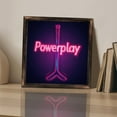 thumbnail image 3 of Hockey Neon Light Wooden Sign Wall Plaque - Vintage Art Decoration, Wall Decoration - Ideal Gift For Home Decoration, Living Room, Bathroom, Bedroom, Garden, Dining, Bar, Cafe, Festival Party Decor, 3 of 7