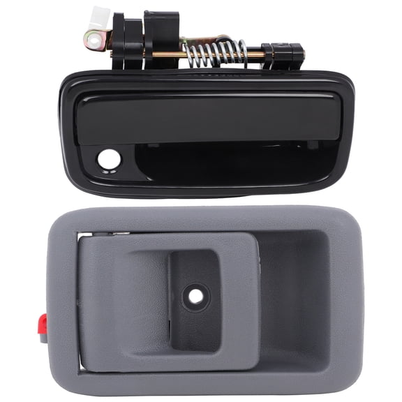 SCITOO Door Handles Exterior Interior Front Right Side Replacement fit for 1995-2004 for Toyota Tacoma(2pcs)