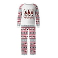 thumbnail image 2 of Matching Family Pajamas 3 Christmas Gnomes Matching Family Outfits, Skin-friendly Matching Pjs, Perfect Holiday Sleepwear for the Entire Family (Pink), 2 of 4