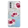 thumbnail image 1 of Funda Para Moto G51 5G Flores y Lineas, Uso Rudo, InstaCase Protector para Moto G51 5G Antigolpes, Case Flores y Lineas, 1 of 4