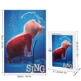 thumbnail image 2 of 1000 PCS Jigsaw Puzzle - Movie Sing 2 Puzzle Enthusiasts, 2 of 8