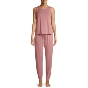 Lissome Women's and Women's Plus French Terry 2-Piece Pajama Set