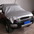 thumbnail image 3 of TINKI Windshield Snow Cover Compatible withToyota FJ Cruiser 2007-2021, Waterproof/Windproof/Dustproof/Sun Protection/Car Windshield Cover Winter Summer, 3 of 6
