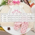 thumbnail image 6 of NOLDARES Newborn Baby Girl Clothes Set Includes Romper Pants Headband 3Pcs Long Sleeve Fall Winter Flare Outfits,White,9-12 M, 6 of 9