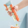 thumbnail image 4 of Bandeja para Cubitos de Hielo Máquina para Hacer Hielo Fácil de Desmoldar con Manejar Prensa con una Sola Mano Molde para Cubitos de Hielo Whisky Cóctel Bebida Caja de Hielo B, 4 of 7