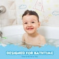 thumbnail image 5 of Tub Works Bath Crayons Bath Toy, 12 Pack, Washable Bathtub Crayons, Hexagon Grip for Toddlers & Kids, 5 of 8