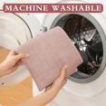 thumbnail image 6 of ChakmeOne Bathroom Rug Set 3 Piece, Non Slip Bath Mats,Super Absorbent Quick Dry Machine Washable,Complete Bath Mats for Shower Tub Floor & Toilet, 17"x24"+17"x32"+17.5"x24"U-Shape, 6 of 8