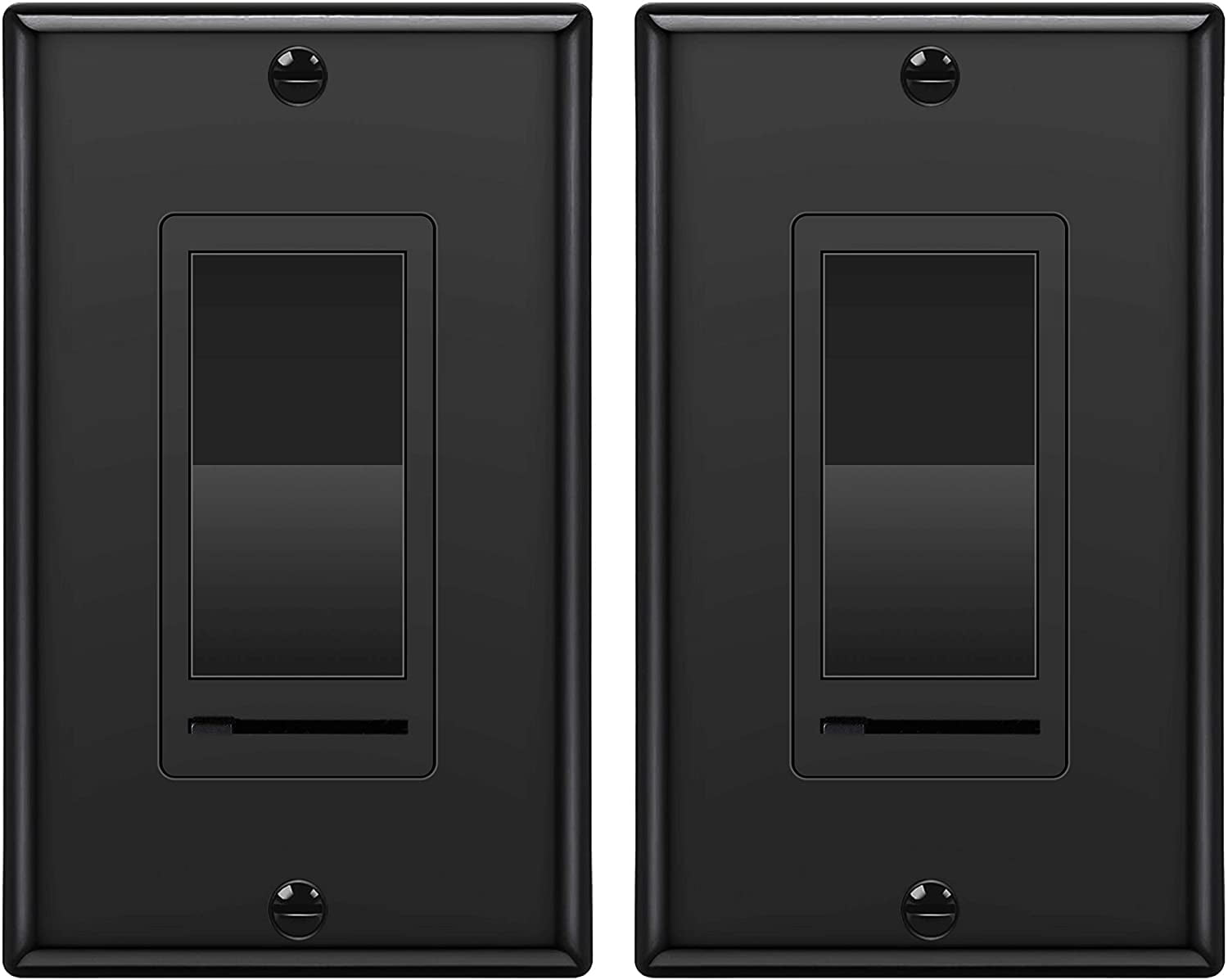 [2 Pack] BESTTEN Dimmer Wall Light Switch, SinglePole or 3Way