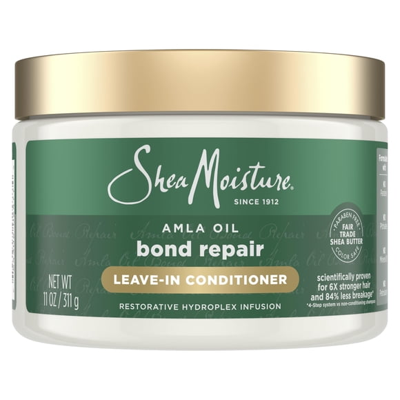 SheaMoisture- El acondicionador sin enjuague Bond Repair Leave-In Conditioner de SheaMoisture protege y repara el cabello seco y procesado para transformar las hebras quebradizas y da&ntilde;adas