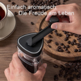 thumbnail image 2 of Manual Coffee Grinder, Cone Mill Suitable for Coffee Beans and Spices, Adjustable Espresso Grinder 25G Hopper, 2 of 6