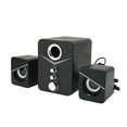 thumbnail image 4 of D221  Computer Speaker Deep Bass 2.1 Channel Mini Desktop Speaker with Ice Blue Ambient Light for Wedding Party, 4 of 7