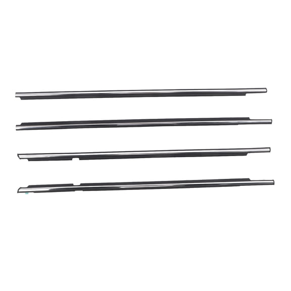 4PCS Window Weatherstrip Seal 75711 60080 - Front Rear Left Right Fit for GX470 2003-2009