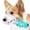 Transparent, variant on Dog Muzzle, Basket Muzzle for Small Medium Large Dogs, Anti-Biting and Chewing, Lightweight & Sturdy Cage Design, Allows Panting & Drinking, Ideal for Grooming & Training(Green Size S)