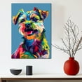thumbnail image 5 of Border Terrier Dog Canvas Wall Art Poster Prints Colorful Pop Animal Art Wall Decor Dog Picture Artwork Pet Dog Painting Poster for Home Bedroom Living Room Decoration Framed, 5 of 6