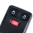 thumbnail image 5 of 2pcs Replacement Keyless Entry Key Fob Clicker Transmitter 3 Button (Black), 5 of 5