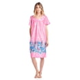 thumbnail image 5 of Casual Nights Women's Short Sleeve Muumuu Lounger Dress, 5 of 5