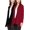 Black-Burgundy, variant on Women's Pack of 2 – Casual Long Sleeve Open Front Draped Cardigans