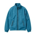 thumbnail image 3 of Polar Fleece Jacket for Men Ghalytn Full Zip Stand Collar Coat - Lightweight Outdoor Top with Pockets, 3 of 7