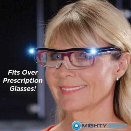 Mighty Sight LED Presbyopia Light Glasses Magnifier LED ...