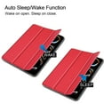 thumbnail image 5 of Allytechgroup iPad Air 13 M2 2024 Case, Slim Flip Smart Cover Auto Sleep Wake Multi Angle Veiwing Stand ShockAirof Case for Apple iPad Air 13 inch 2024, Red, 5 of 7