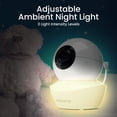 thumbnail image 3 of Babysense Add On Camera Video Baby Monitor HD S2, zoom remoto de inclinación panorámica, audio bidireccional, largo alcance, visión nocturna, luz nocturna, canciones de cuna, monitoreo de temperatura, 3 of 4