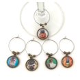 thumbnail image 7 of Steampunk Cat and Dog Wine Charms. Drink Glass Markers, Set of 5, Unique Hostess Gift, Animal Wine Charms, Pug, Dachshund, Wine Lover Gift, 7 of 7
