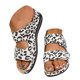 thumbnail image 3 of WILLBEST Sandalias De Plataforma Con Estampado De Leopardo Para Mujer, Zapatos Informales De Cuña Con Punta Abierta, Cómodos Para La Playa, Para Verano, 3 of 9