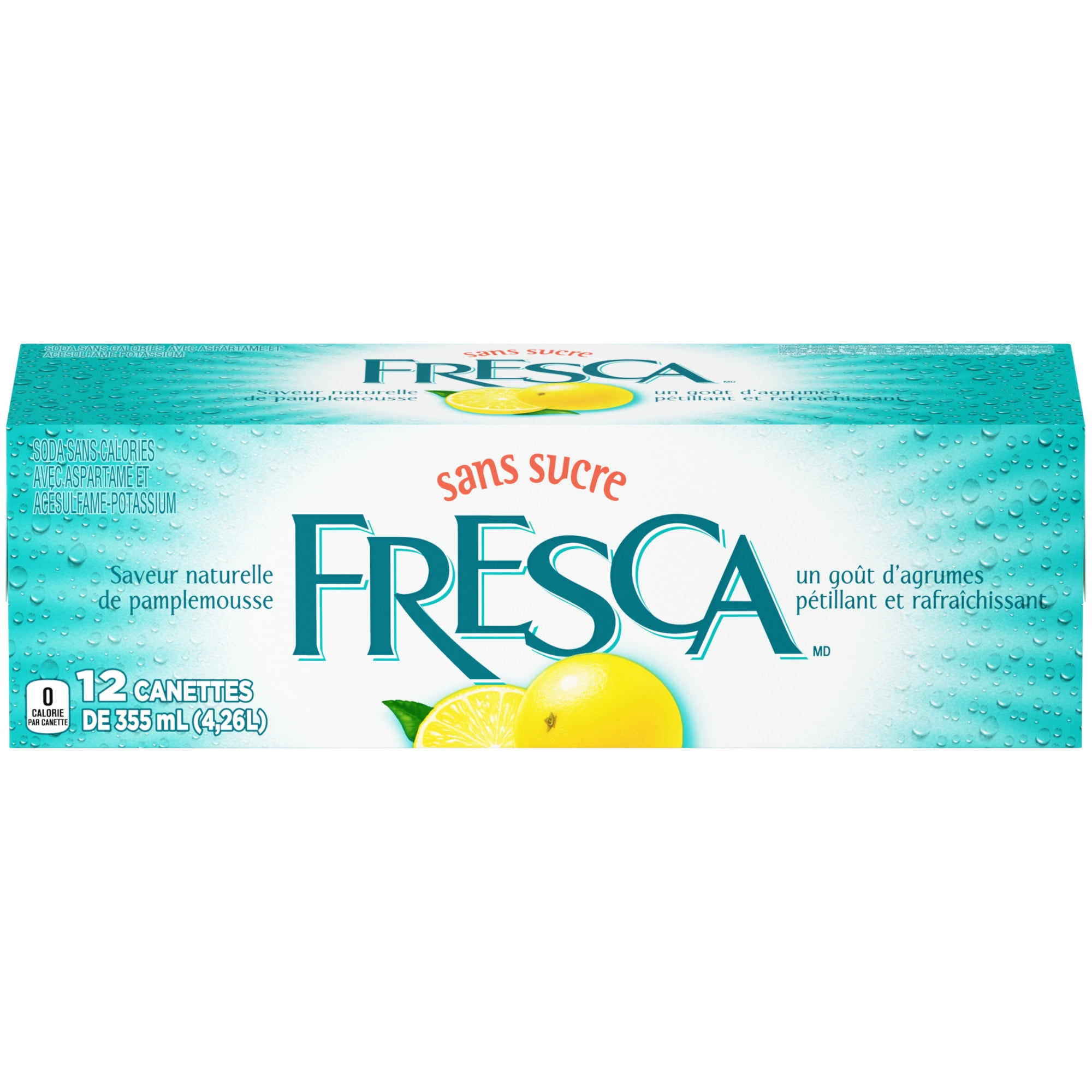 Fresca Fridge Pack Cans, 355 mL, 12 Pack, 12 x 355 mL
