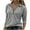 Gray, variant on lmcalzta Womens Pullover Long Sleeve Golf Shirts 1/4 Zip UPF 50+ Sun Shirts UV Protection Workout Tops