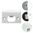 thumbnail image 2 of Miangastore 6pcs Deadbolt Strike Plate Garage Door Reinforcement Hole Filler Deadbolt Cover Plate, 2 of 8