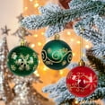 thumbnail image 5 of BeePrincess 44 Piece Christmas Ornament Set, Christmas Ball, Red, Gold, and Green, Christmas Tree Decorations, 5 of 6