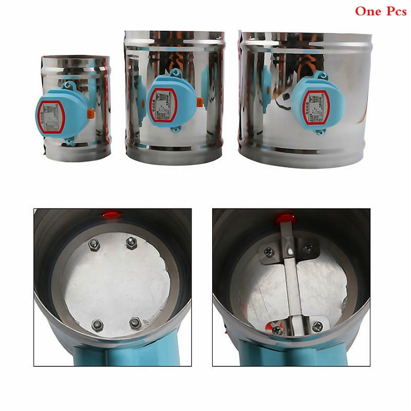 50300 mm stainless steel air damper valve HVAC electric air duct valve