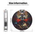 thumbnail image 3 of Zufioo The Binding of Isaac for Portable Pocket Makeup Mirror, Foldable Handheld Magnifying Beauty Mirror Suitable for Wallet Handbag for Women-Round Shape, 3 of 9