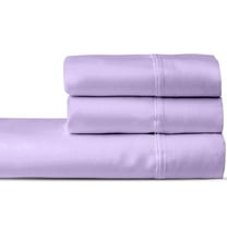 ABORN 3PC Bedsheet 800 Thread Count 100% Egyptian Cotton 12" Deep Pocket Lilac, RV Short King