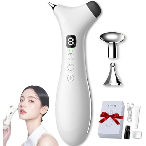 Rezuri - 4-in-1 Jaw Massager, Cura Pen TMJ Relief Device, Rezuri TMJ Massager, Facial Sculpting Device with Soothing Heat and Vibration, Meridian Massagers for Jaw, Face & Neck Pain, Stiffness