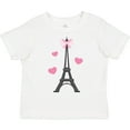 thumbnail image 3 of Inktastic Paris Lover Eiffel Tower Girls Toddler T-Shirt, 3 of 5
