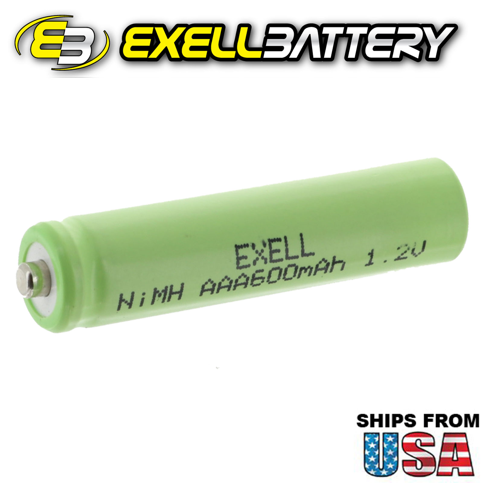 10x AA NiCD 1000mAh & 10x AAA 800mAh NiMH High Cap Rechargeable Batteries
