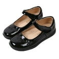 thumbnail image 3 of TAIAOJING Toddler Girls Sandals Kids Summer Soft Sole Casual Dance Shoes Fashionable British Style Mary Jane For Girls Age 5 12 Comfortable Everyday Wear Stylish 34, 3 of 9